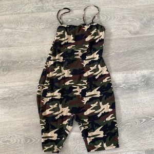 Fashion nova camo romper